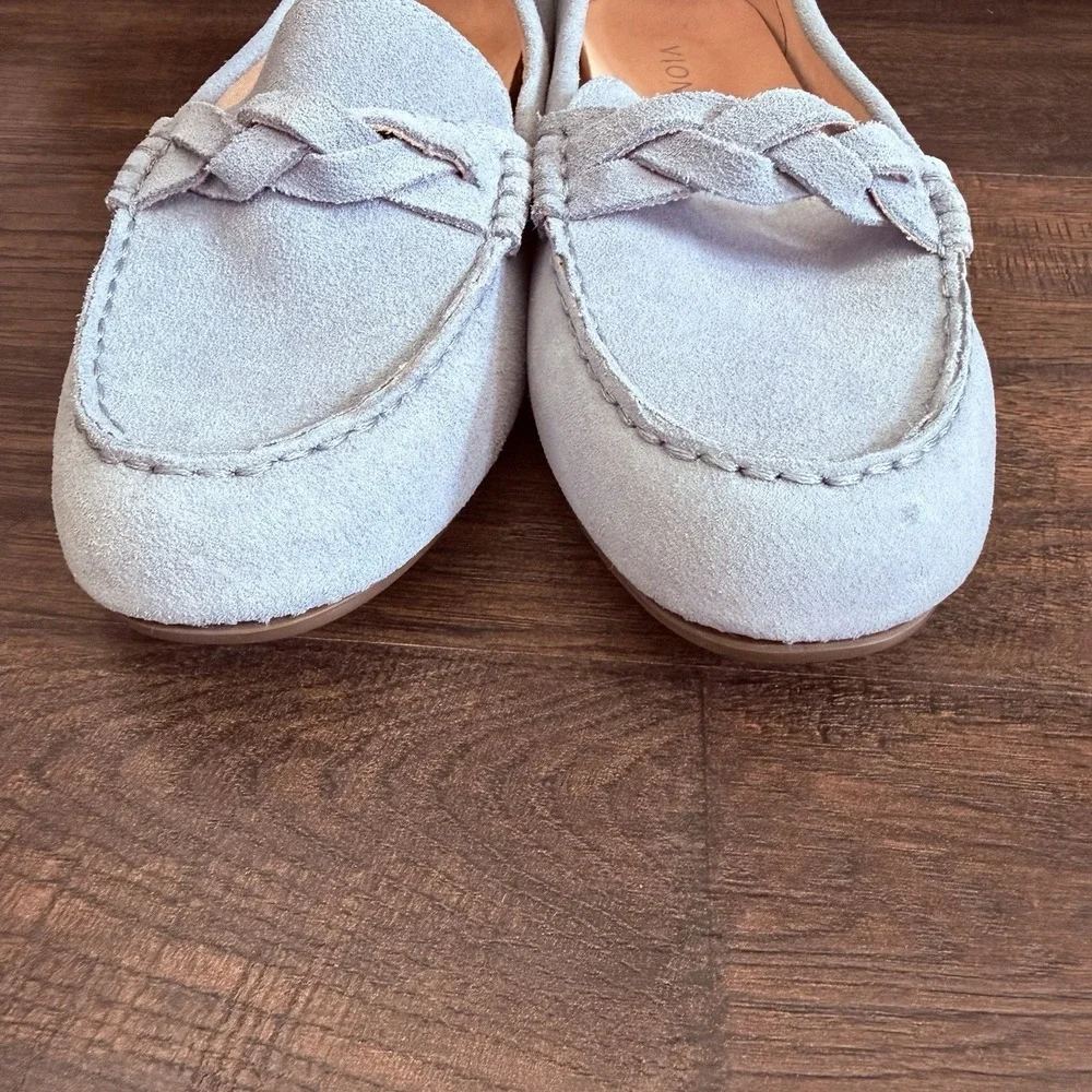 Vionic Shoes Womens 9 Montara Loafer Blue Slip On Casual Comfort Low Top Flat - Picture 3 of 12